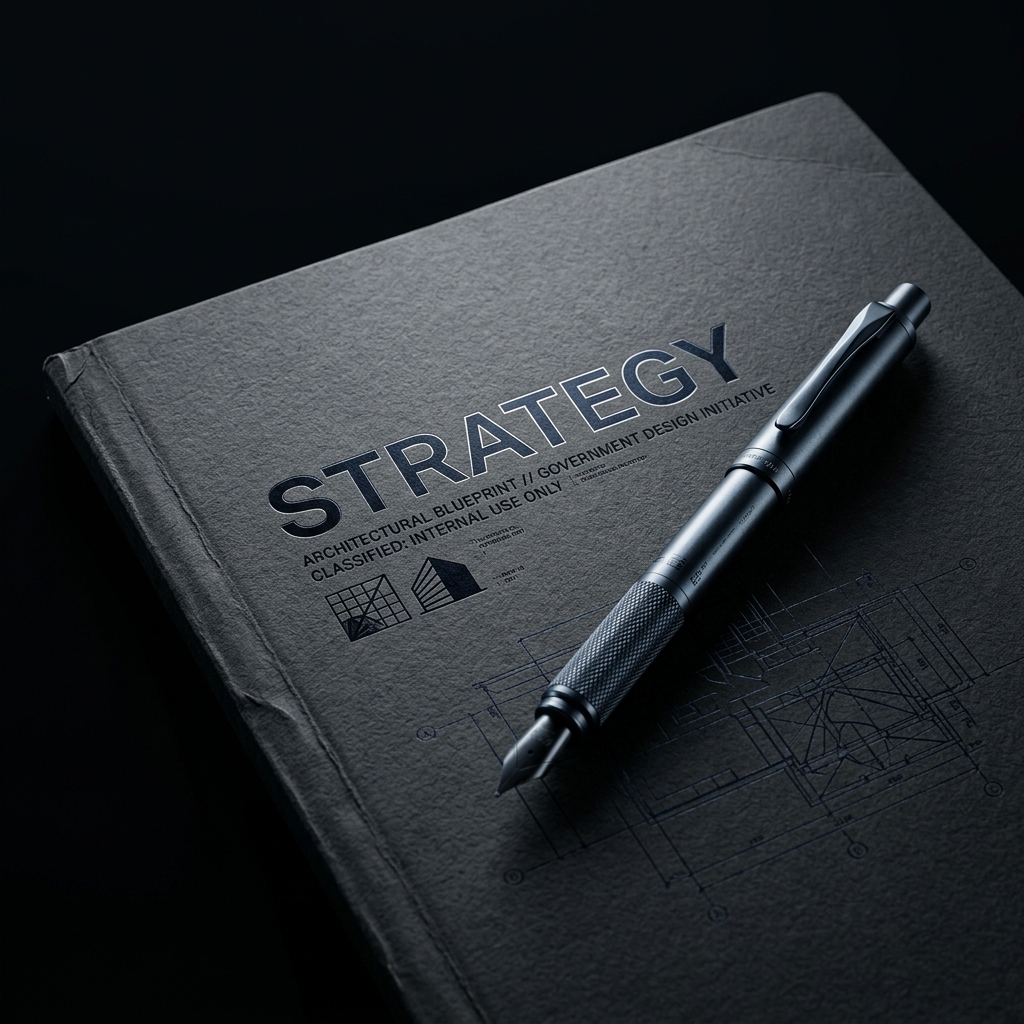 Strategic architecture blueprint folio