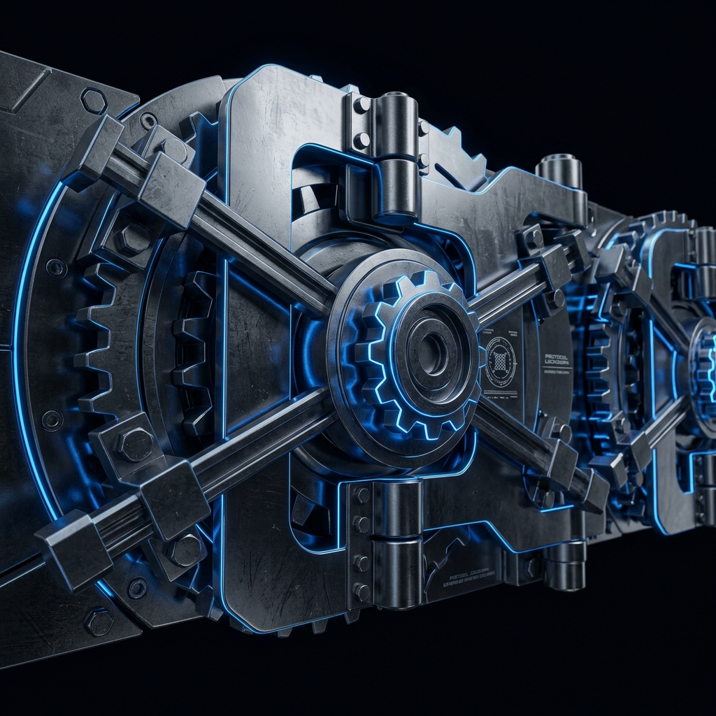 Titanium vault mechanism — the sovereign parameters are locked by statute